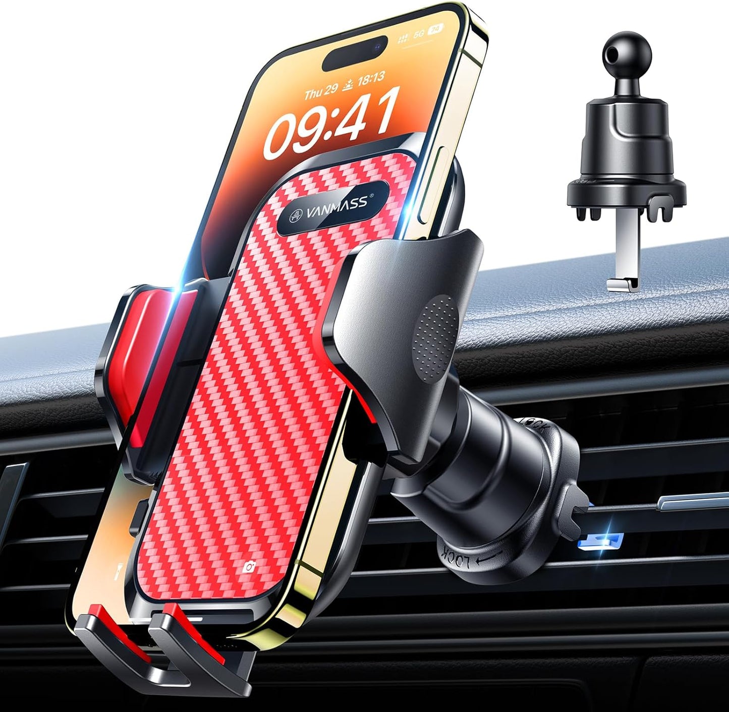 VANMASS Car Phone Holder Mount for Handsfree Driving