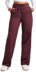 CRZ YOGA Cotton Fleece Lined Sweatpants Women 30in - Warm (Style MX1S)