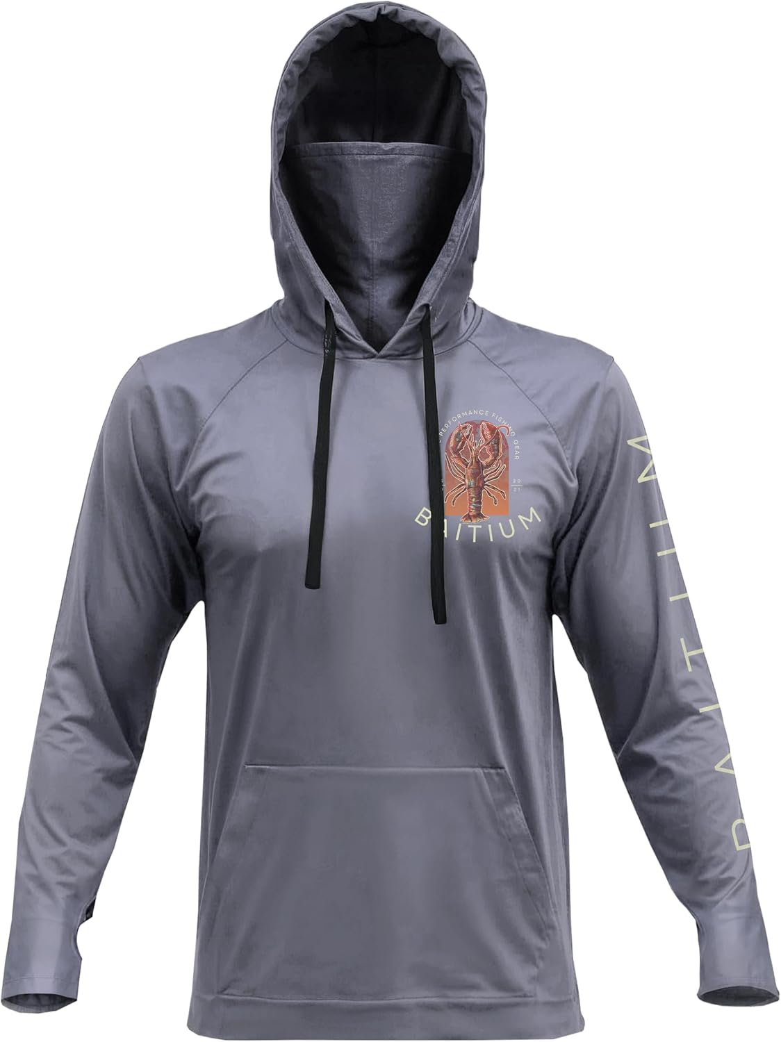 Fishing Shirts for Men with UPF50 Hooded Long Sleeve Design