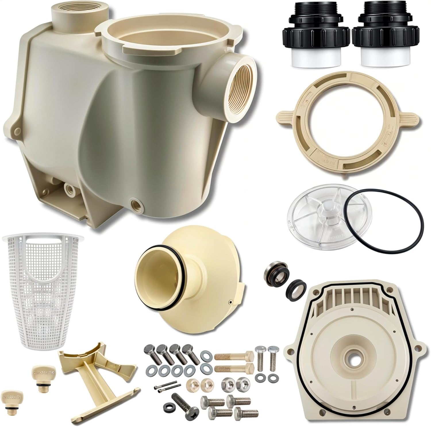 Swimables Complete Wet End Replacement for Pentair Pool Pumps