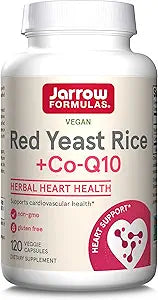Jarrow Formulas Red Yeast Rice with Co-Q10 for Heart Health