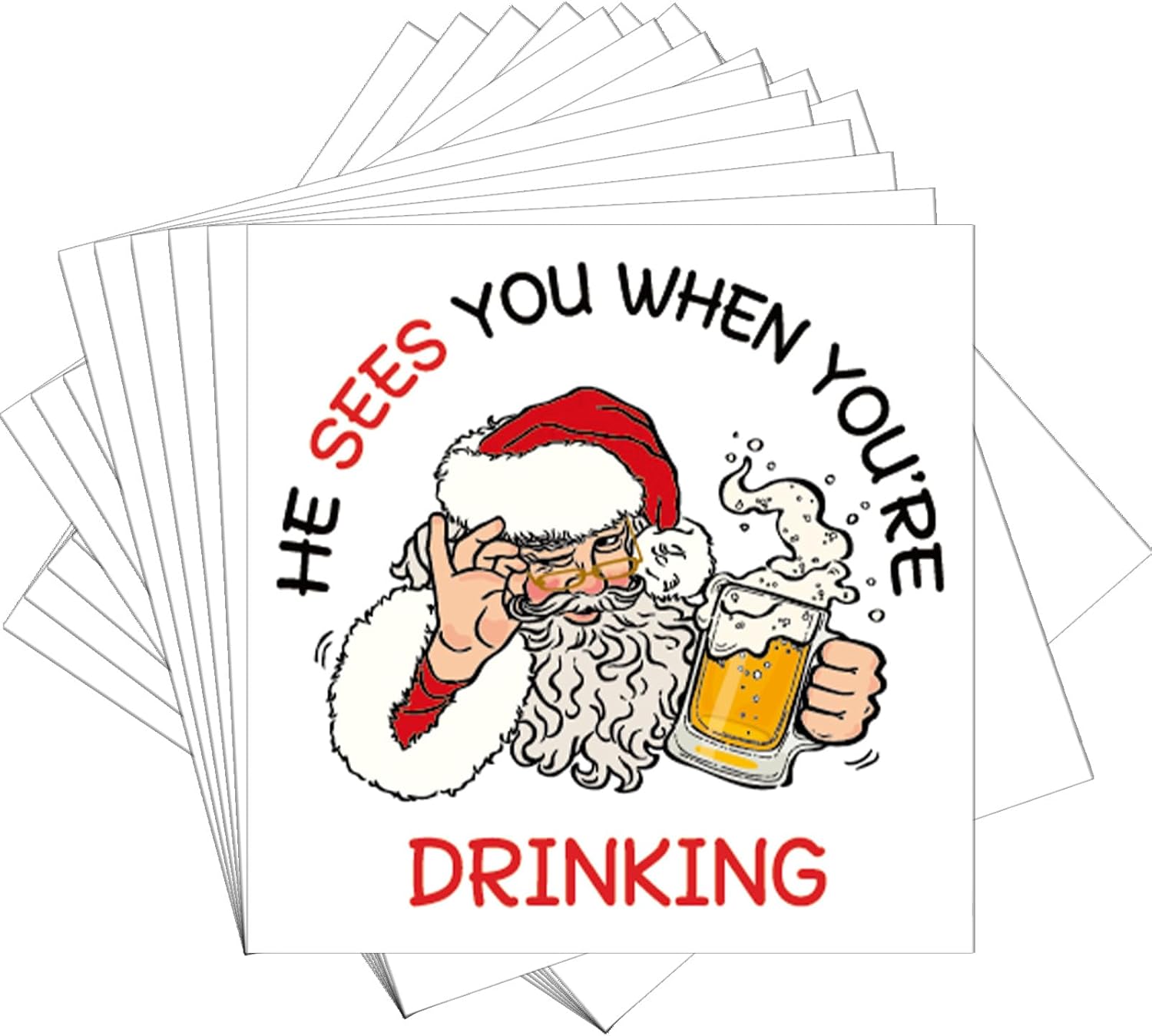 Festive Santa Napkins: Spread Joy!