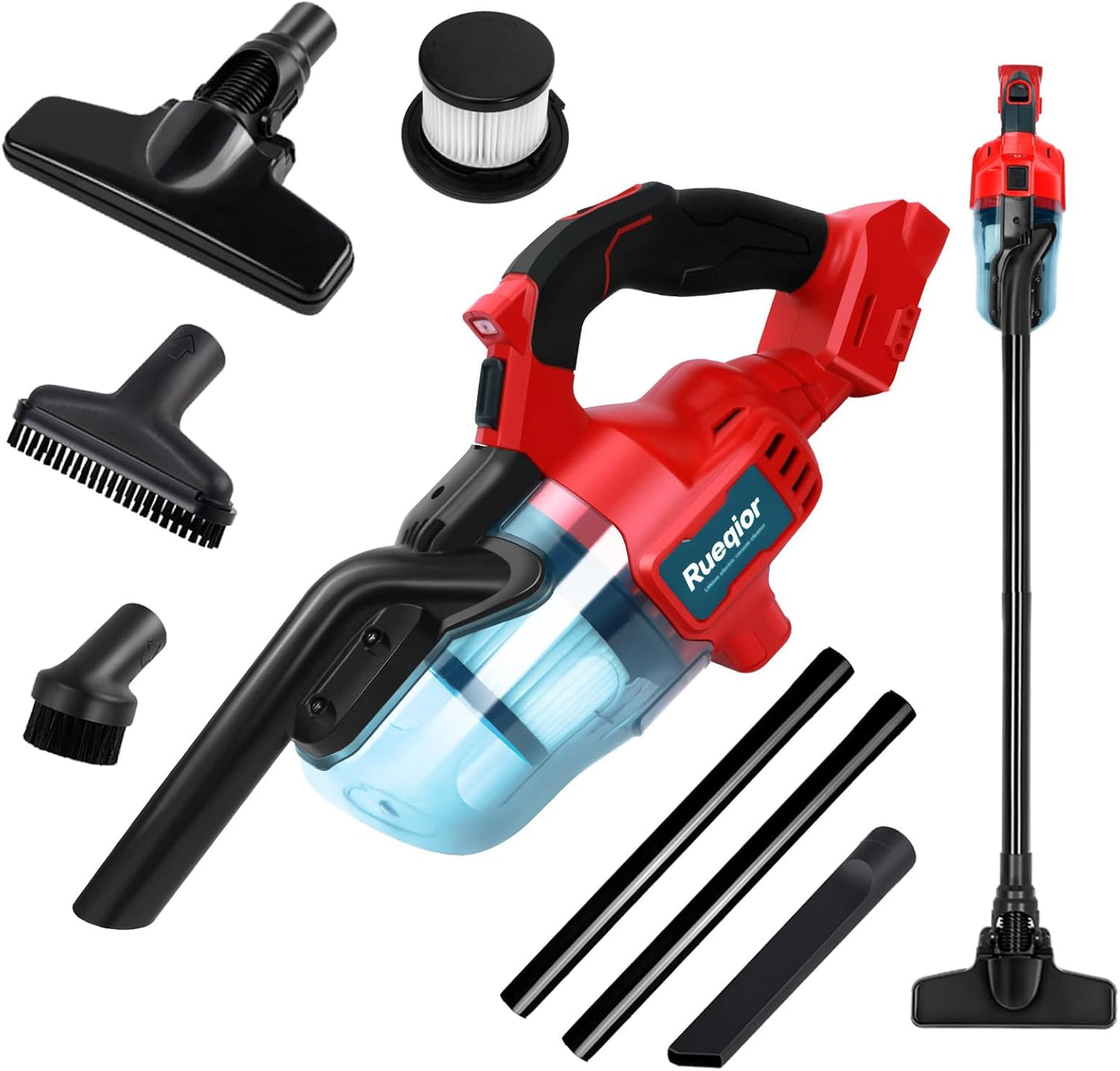 Cordless Vacuum Cleaner for Milwaukee M18 Battery - 5 in 1 Tool