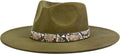 Big Wide Brim Boho Western Hat for Stylish Men and Women