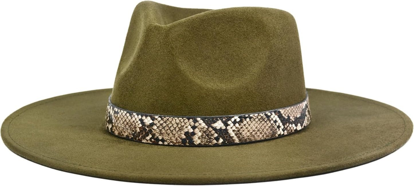 Big Wide Brim Boho Western Hat for Stylish Men and Women