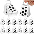 Soccer Cowbells 12 Pack 4 in Metal Cowbells with Handle - Loud Game