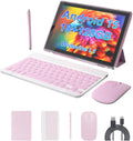 ZZB Android 15 Tablet 10.1 in 2-in-1 with Keyboard Mouse - Versatile