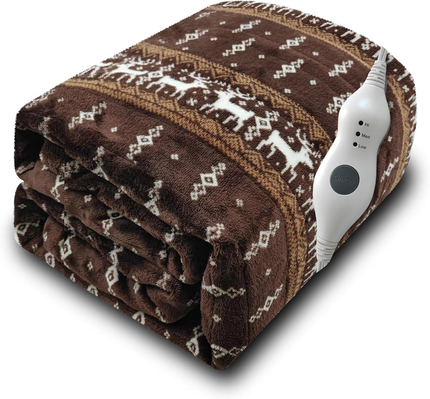 Cozy up with Gintao Electric Heated Blanket - 3 Heat Levels!