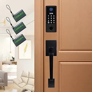 Fingerprint Door Lock with Keypad, Heavy Duty Smart Lock