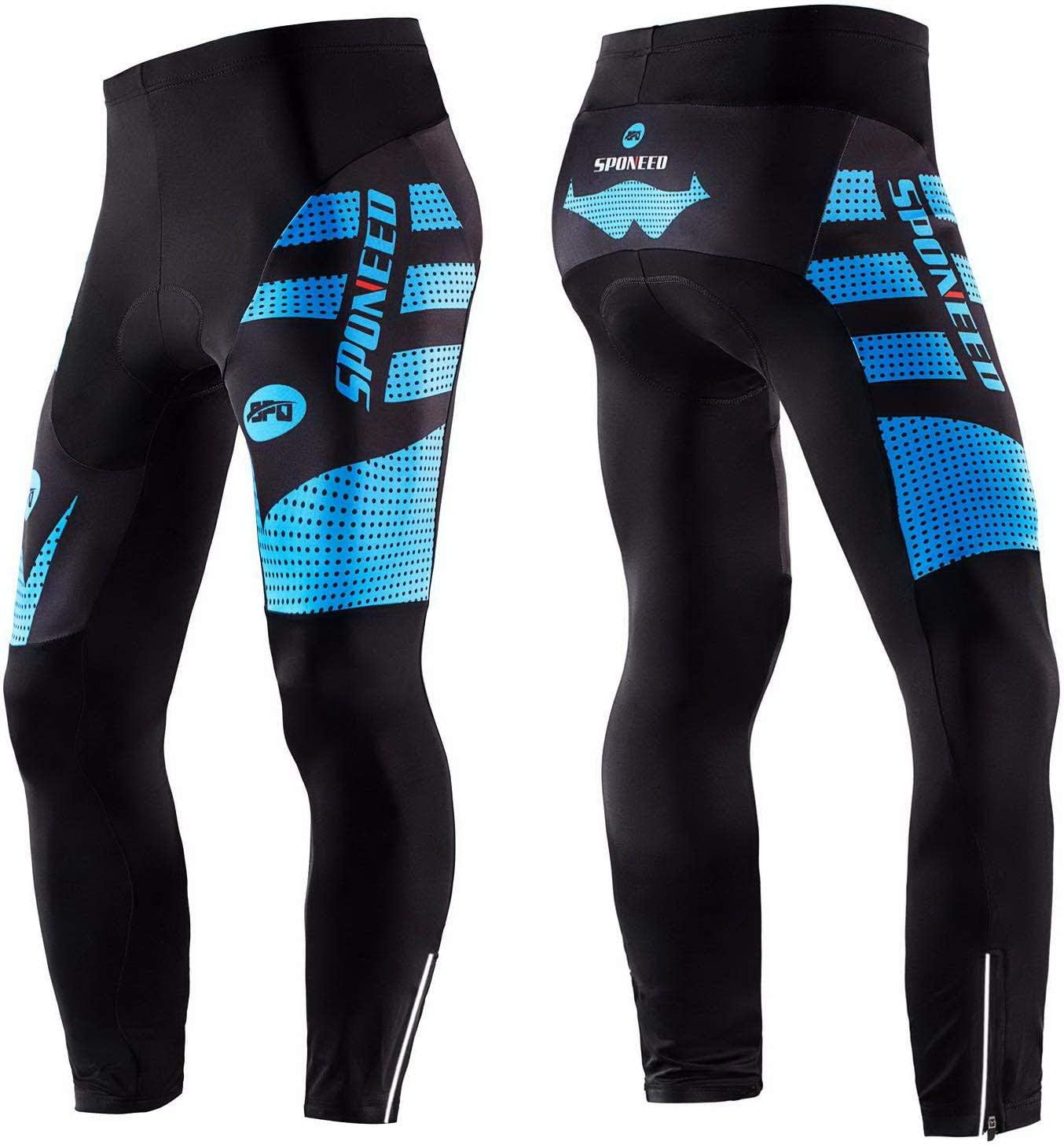 Sponeed Men's 4D Padded Cycling Tights for Ultimate Comfort