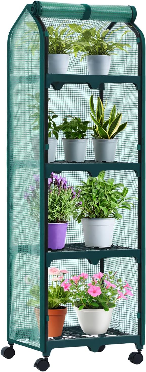 Ohuhu Portable Mini Greenhouse: Grow Anywhere!