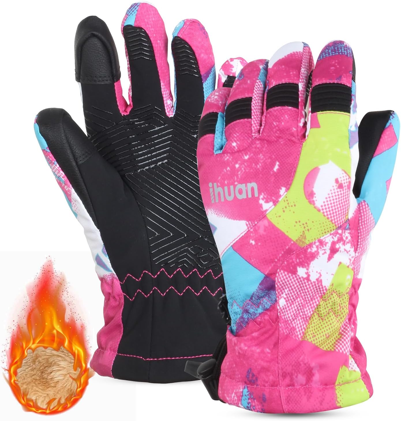 Kids Waterproof Ski Gloves: Stay Warm & Dry!