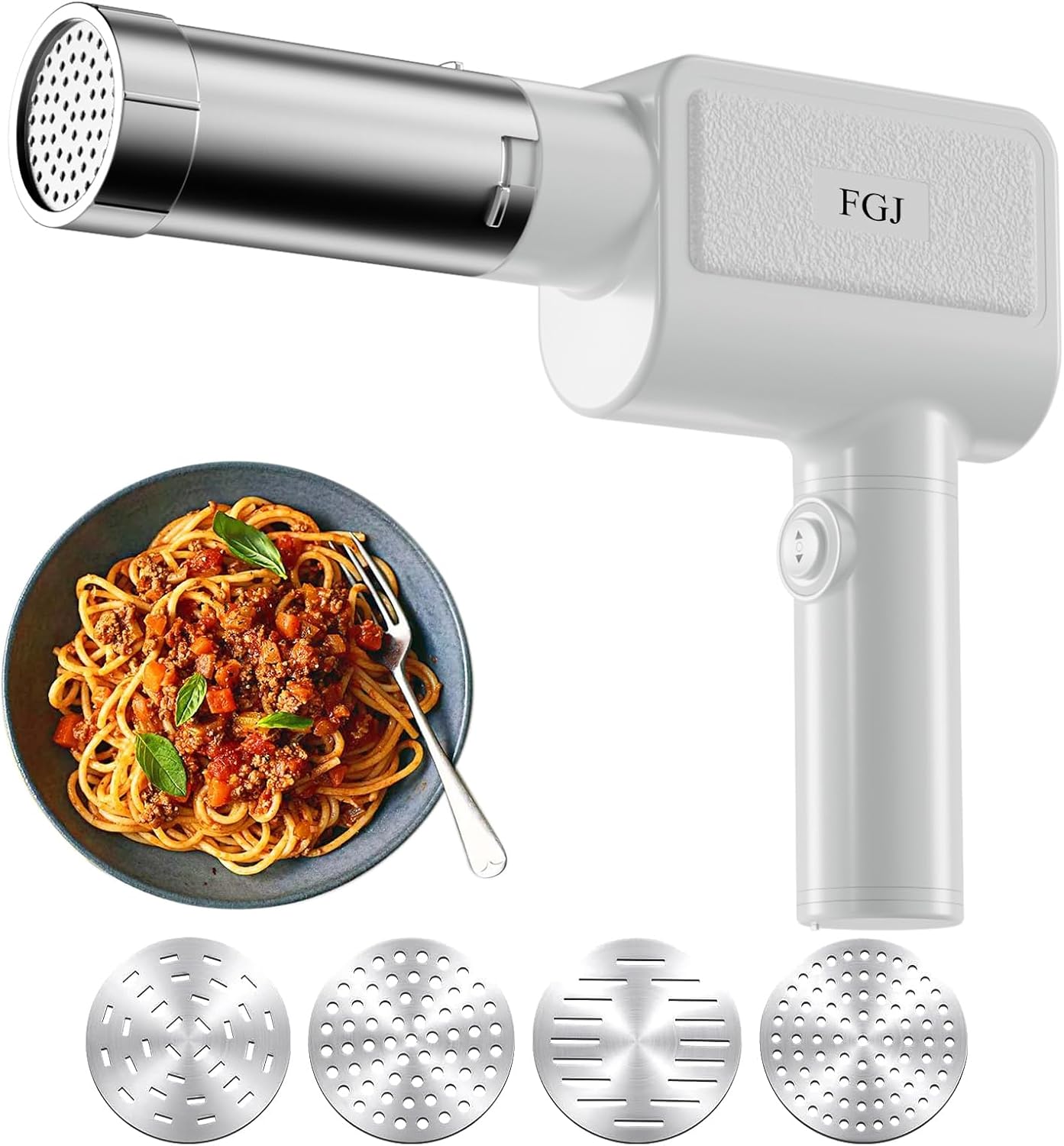 Portable Electric Pasta Maker: Homemade Noodles in Seconds!