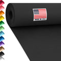 24in x 1200in Black Construction Paper Roll - Heavy Duty Craft Paper