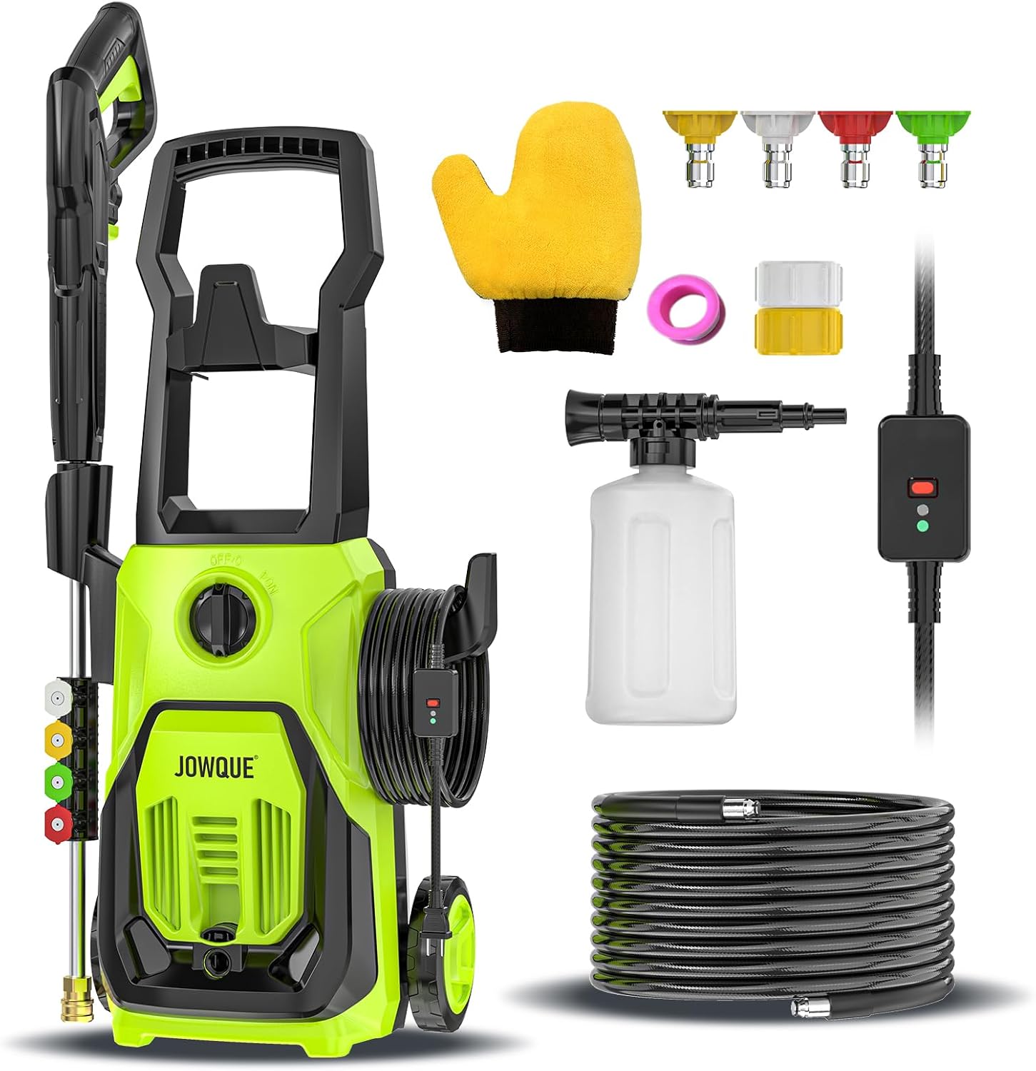 4800 PSI Electric Pressure Washer - Ultimate Cleaning Power!