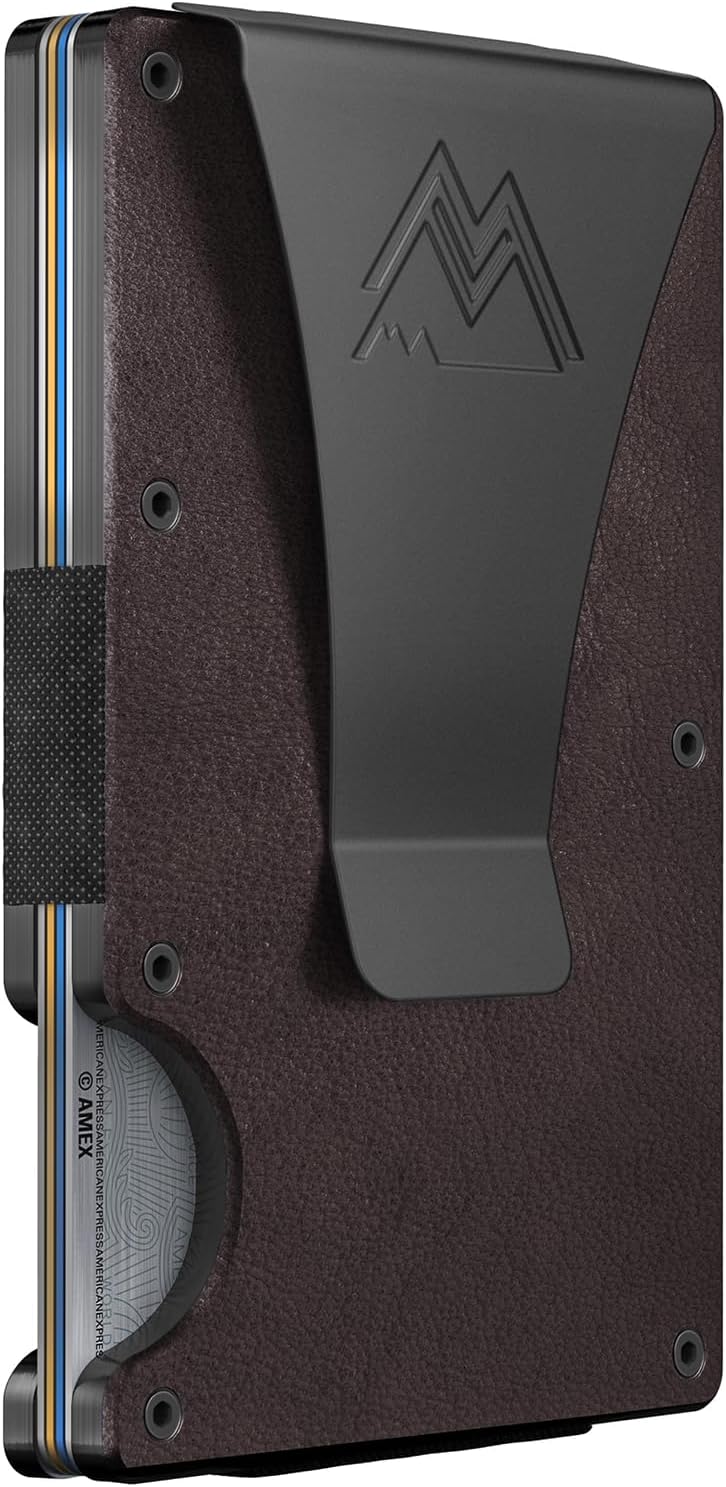 Mountain Voyage Co Minimalist Wallet for Men & Women - Slim RFID