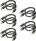 DisplayPort to DisplayPort Cable 6ft 10-Pack - Reliable 4K@60Hz DP