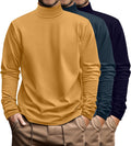 Ficerd Men's Big and Tall Turtleneck Shirts for Comfort and Style