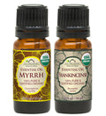 US Organic 100% Pure Myrrh & Frankincense Combo Pack - Calming