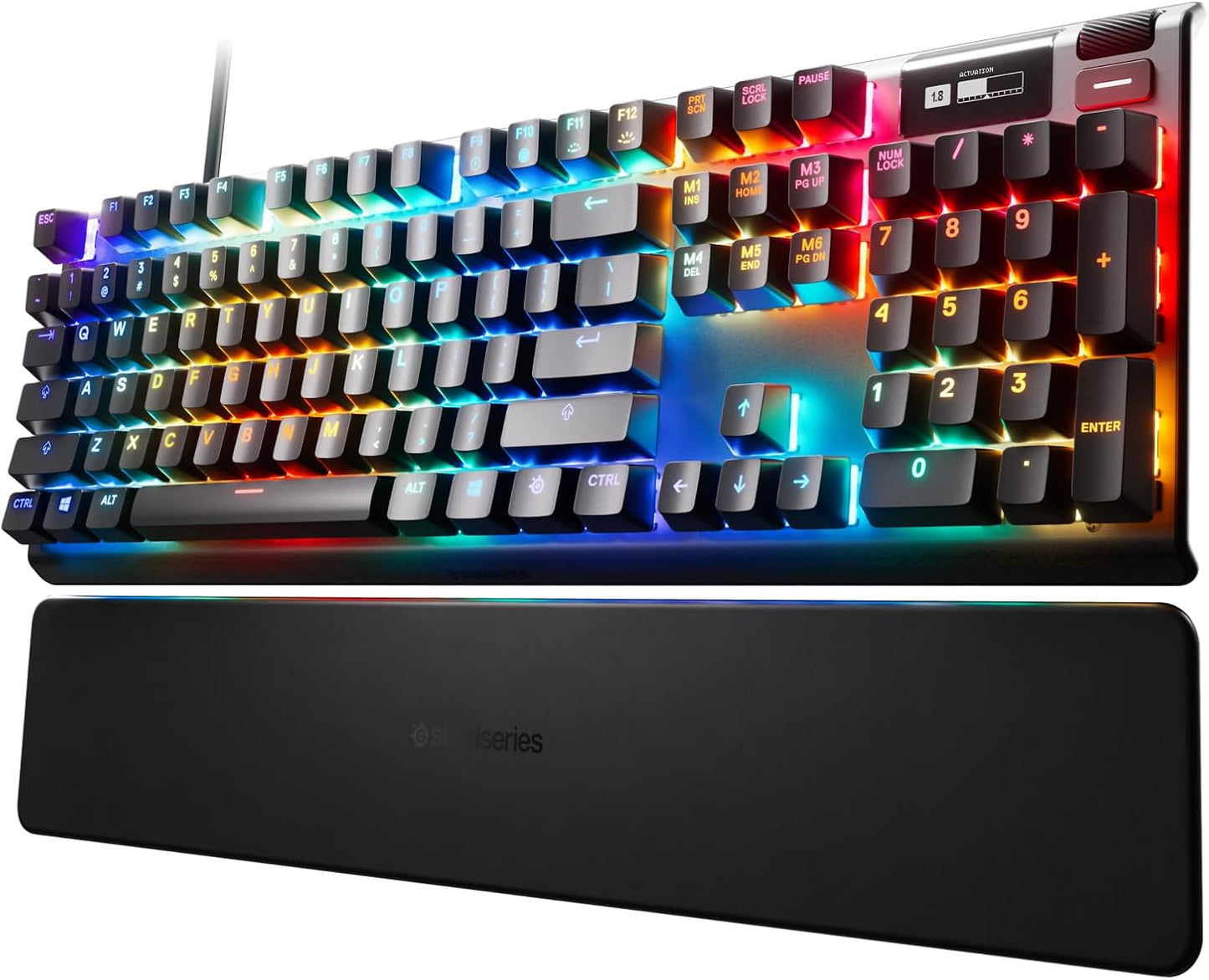 SteelSeries Apex Pro Gaming Keyboard with Adjustable Actuation