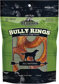 Bully Rings Dog Chews 3-Pack, Case of 8 - Long-Lasting Beef Treats