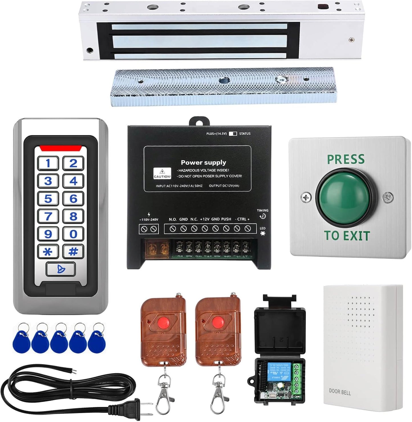 Tuya Smart Door Access Control System Kit with Keypad Entry