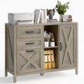 Lateral File Cabinet with 3 Drawers and Door for Home Office