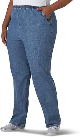 Chic Classic Collection Women's Plus Cotton Pull-on Pant Review