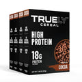 TRUELY Protein Cereal Cocoa Flavor - 18g Protein, Low Sugar