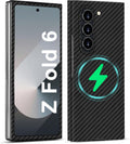 Slim and Thin Carbon Fiber Case for Samsung Galaxy Z Fold 6 - Slim