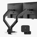 Dual Monitor Arm for 2 Screens up to 35in - Heavy Duty Gas Spring