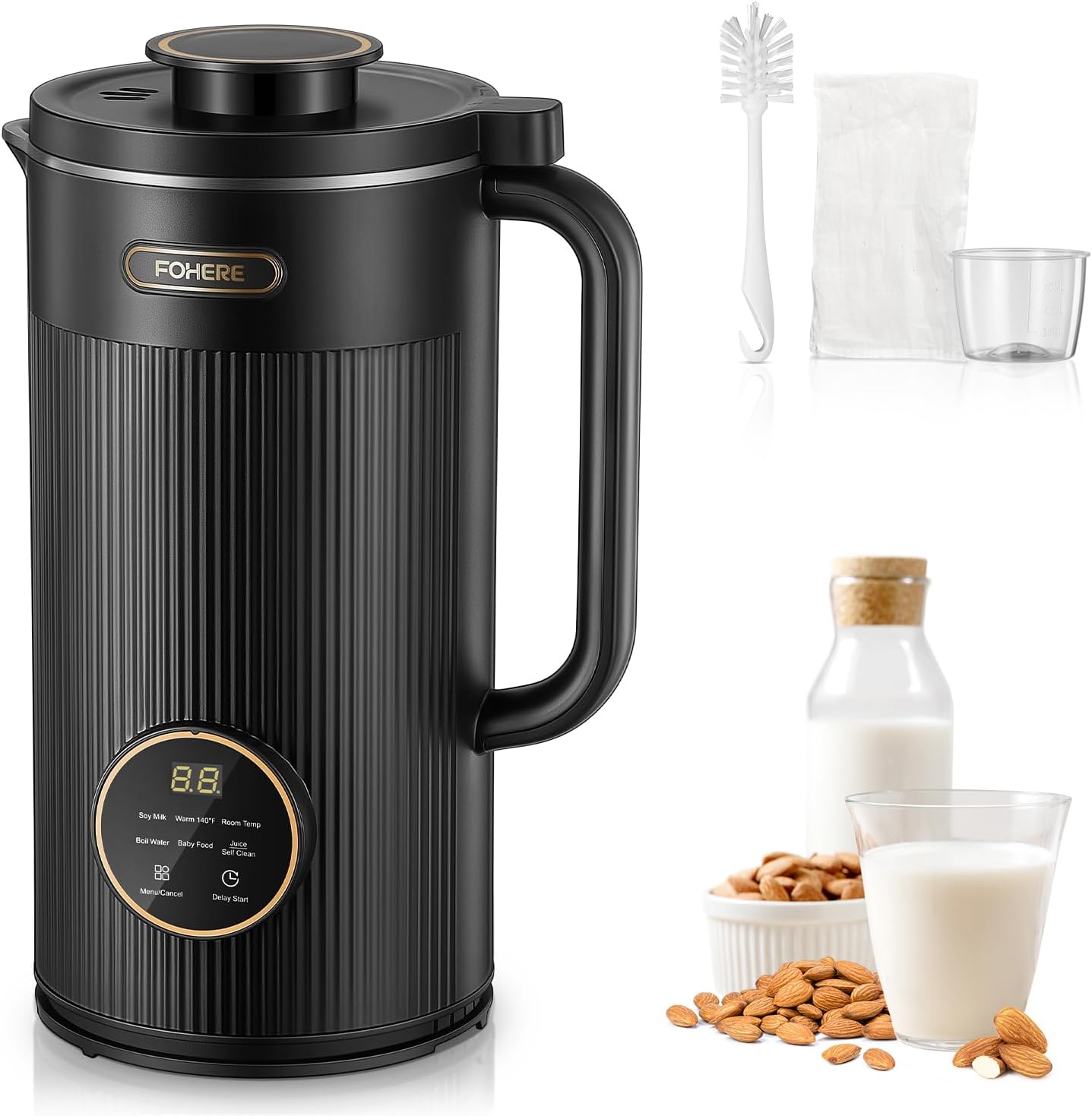 800W Nut Milk Maker - Homemade Plant-Based Goodness! 
