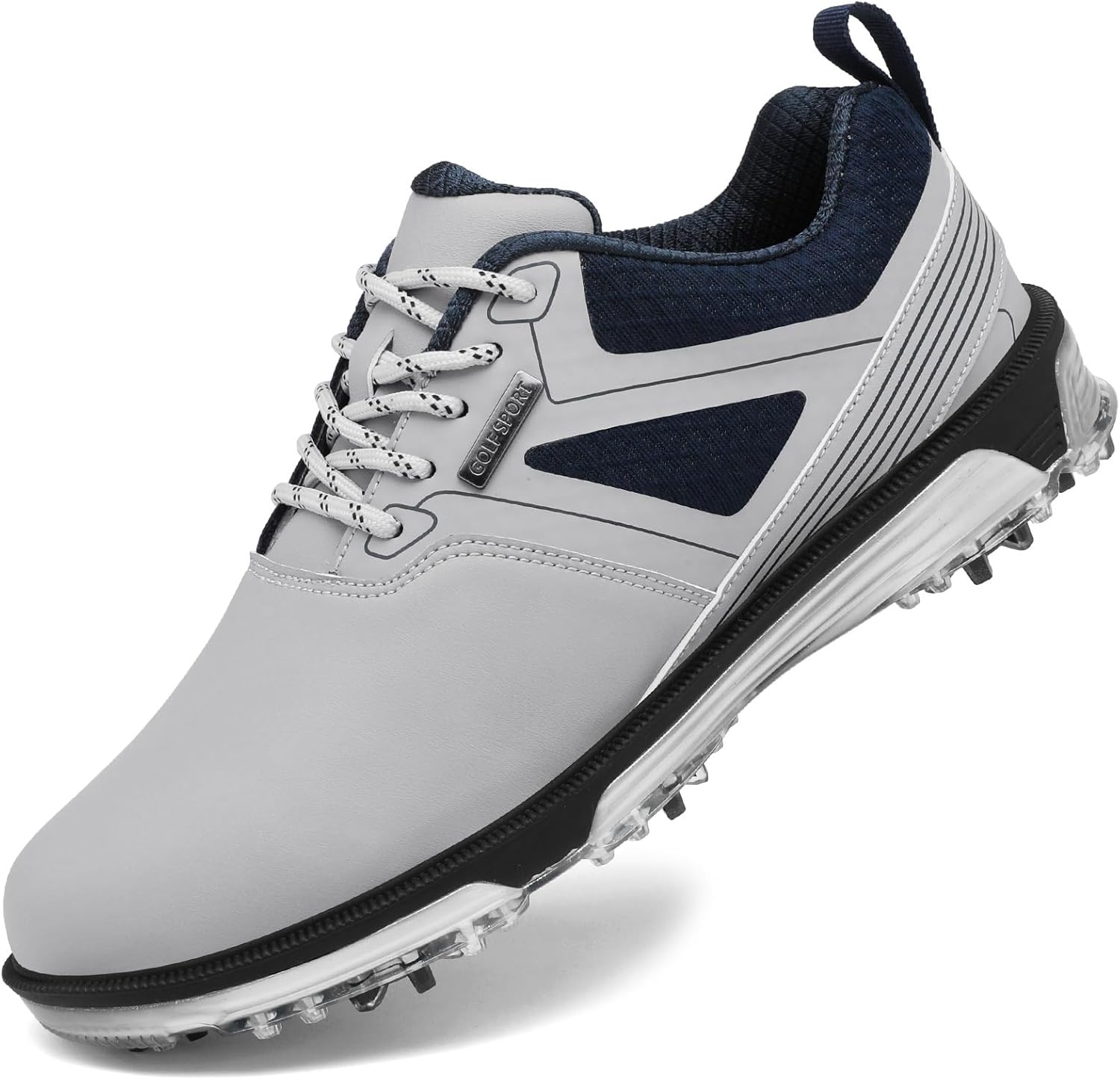ULTIANT Men's Golf Shoes Waterproof Lightweight No-Slip Design