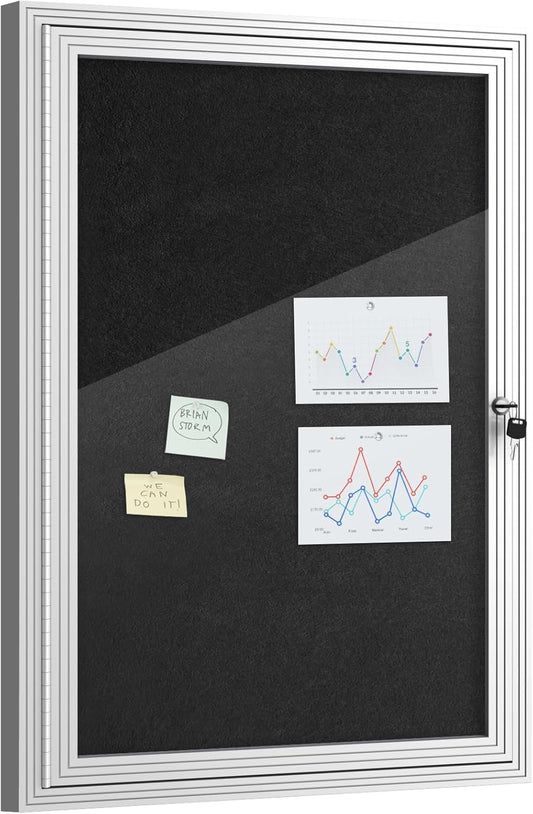 36x24 Enclosed Bulletin Board for Secure Outdoor Display