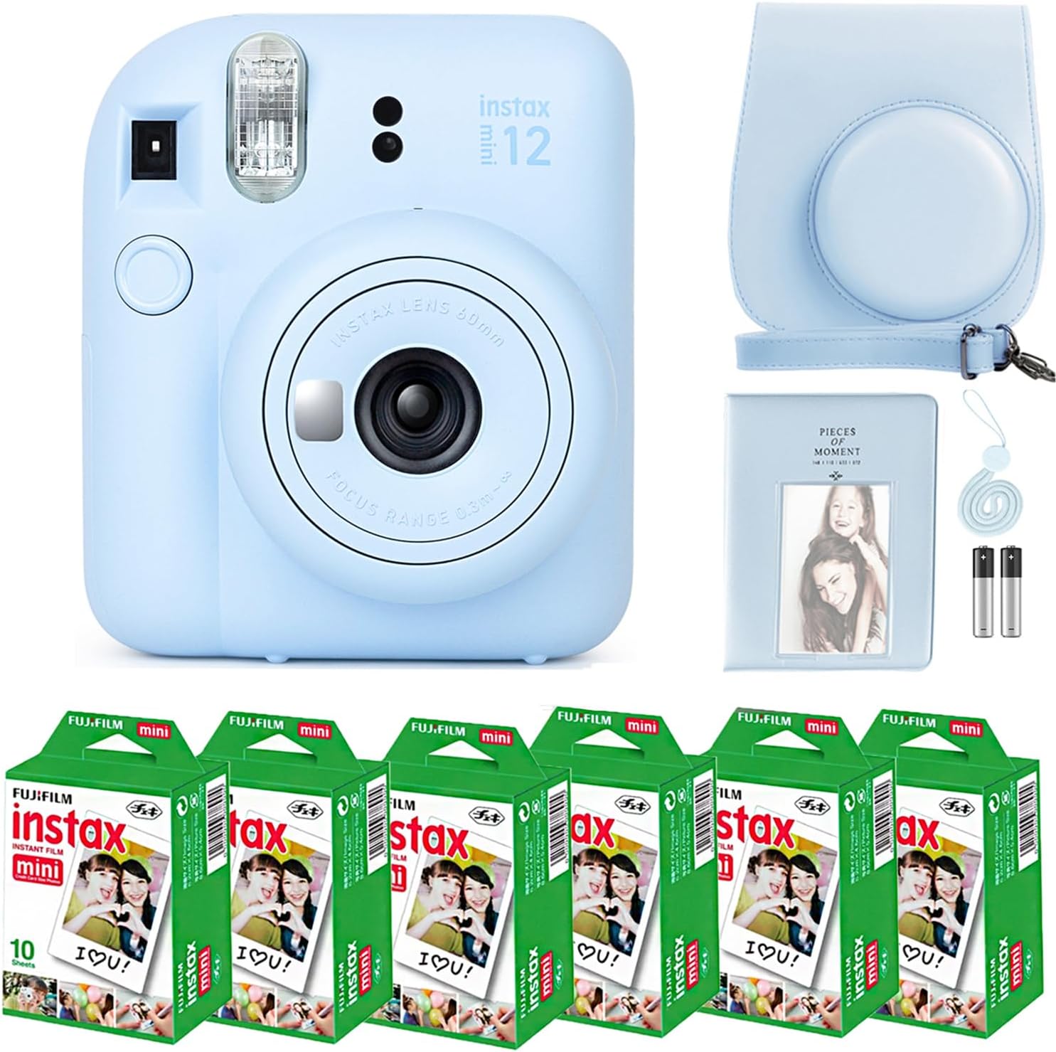 Fujifilm Instax Mini 12 Instant Camera Bundle with Accessories