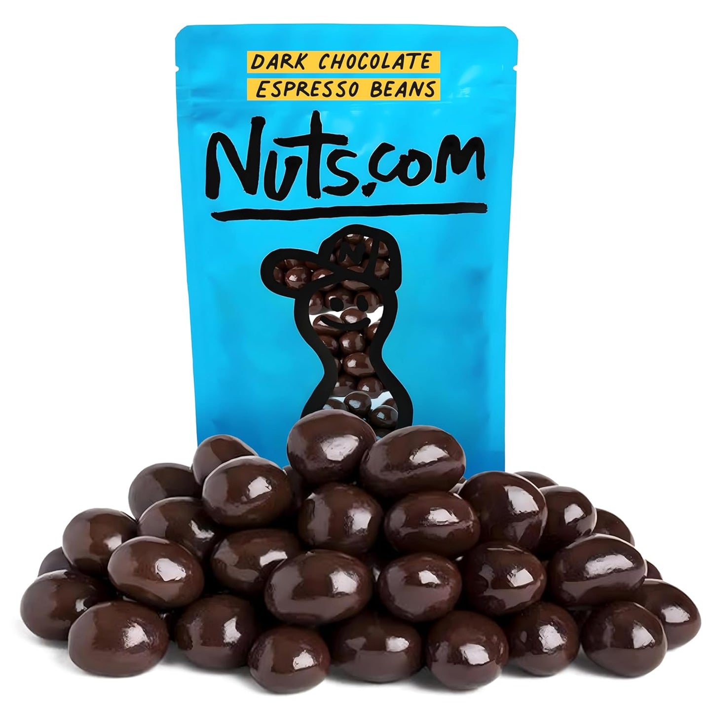 Dark Chocolate Covered Espresso Beans for Energizing Snacking