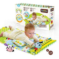 Yookidoo Baby Gym and Play Mat - 3-Stage Activity Gym for Tummy Time