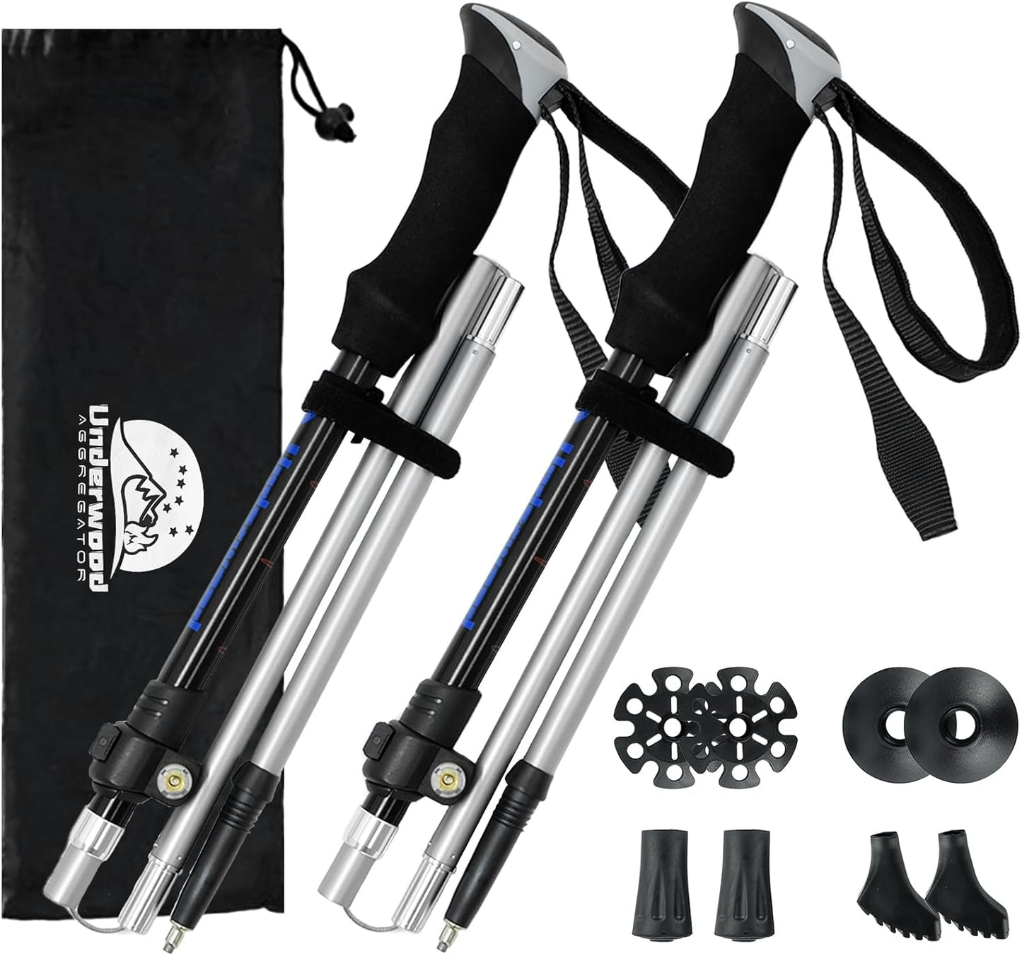 Lightweight Trekking Poles - Enhanced Stability