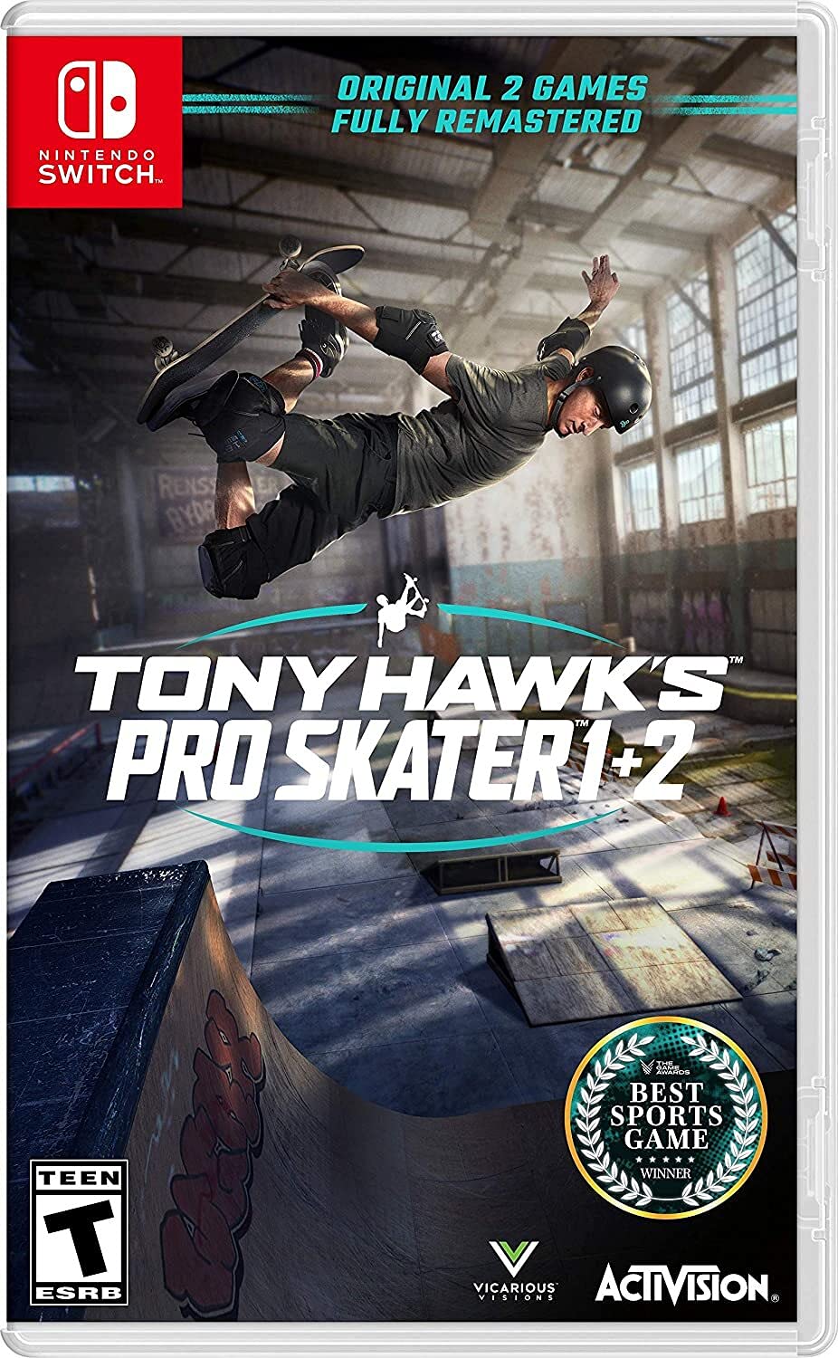 Tony Hawk Pro Skater 1+2 for Nintendo Switch - Skateboard Fun