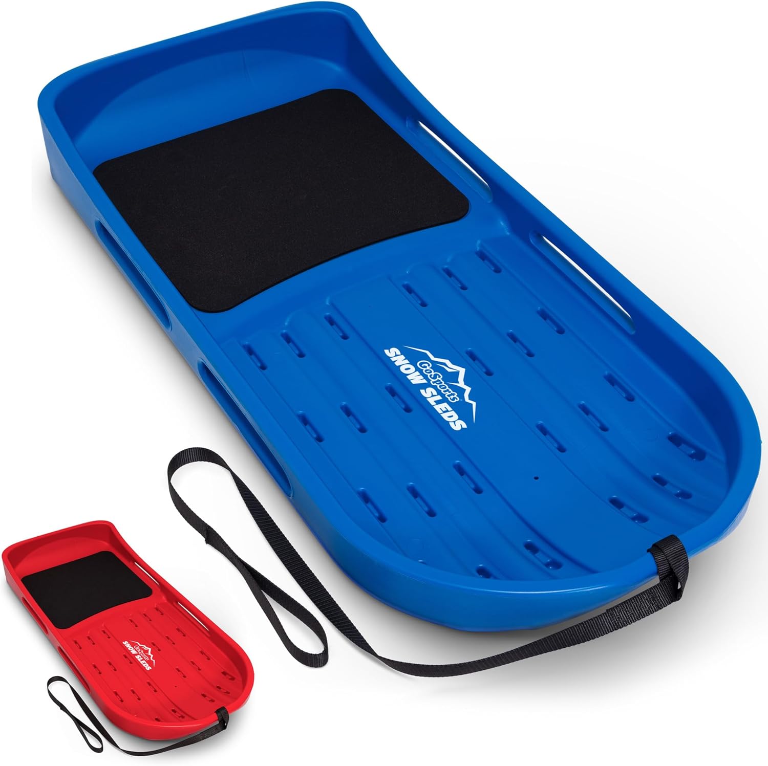 GoSports Premium 4 Ft Snow Sled for 2 Riders - Durable Design