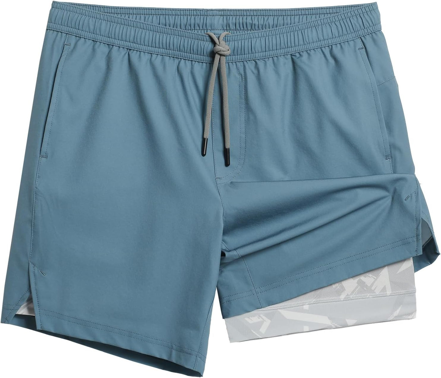 maamgic Gym Shorts for Men 7 inch Inseam Quick Dry Athletic