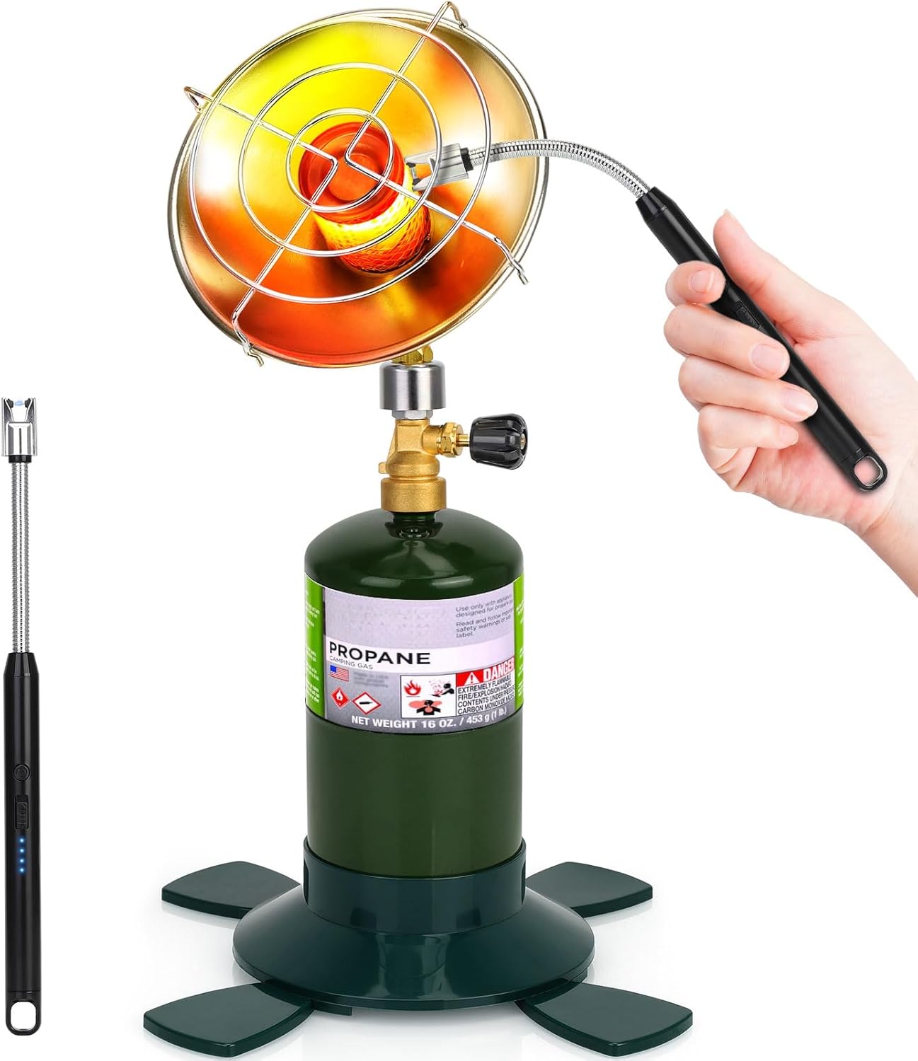 GasCalorix 6200BTU Portable Propane Heater