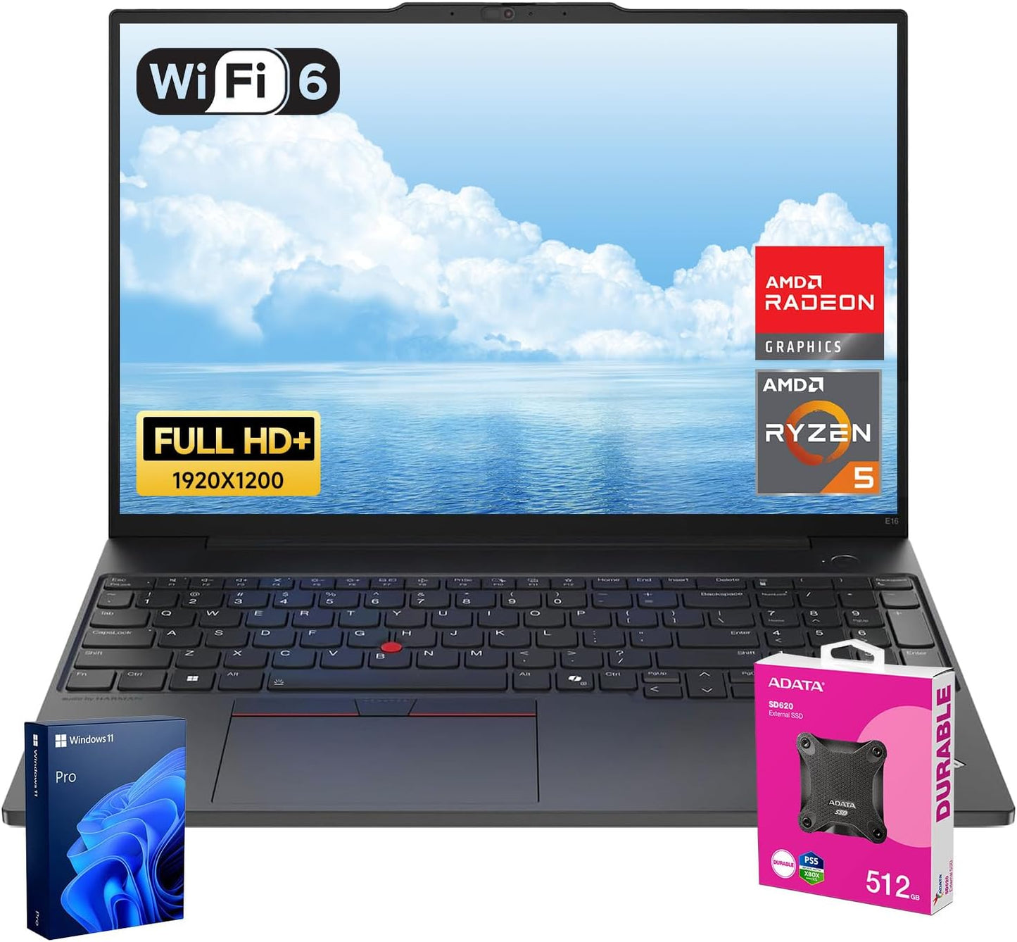 Lenovo ThinkPad E16 Gen 2 Laptop with 32GB RAM and 1TB SSD