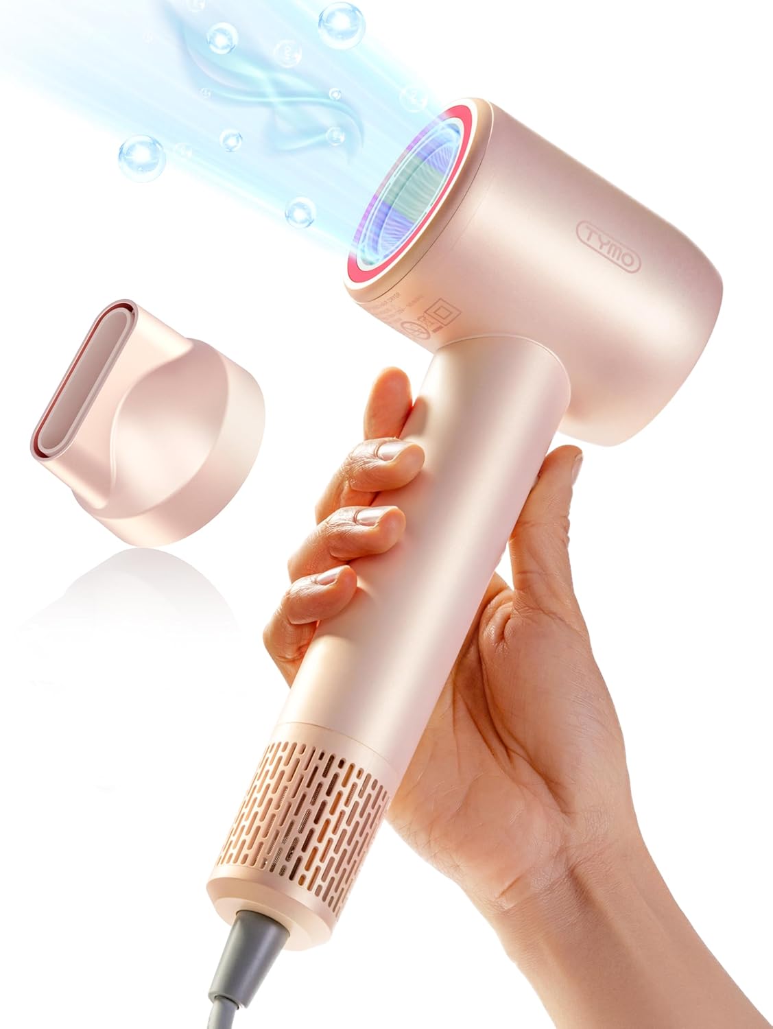 TYMO Ionic Hair Dryer: 5X Faster Drying, Damage-Free!