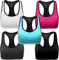 Women Racerback Sports Bras High Impact Workout - Pullover Support