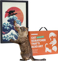 Decorative Wall Art Cat Scratcher for Vertical Scratching