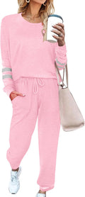 Ekouaer Sweatsuits Womens Loungewear Set - Ultra Comfortable Lounge