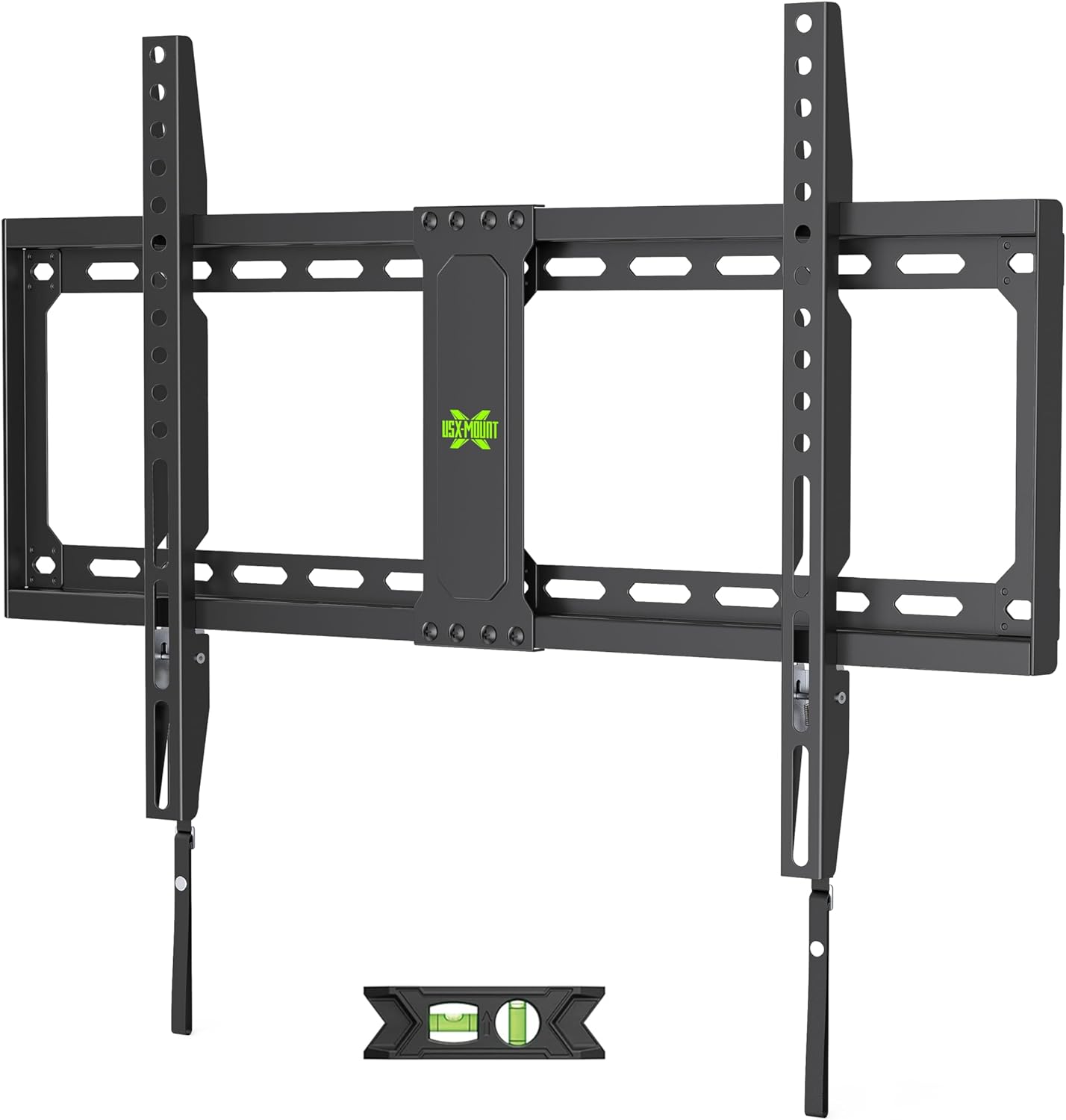 USX MOUNT Low Profile TV Wall Mount | Fits 37-86 TVs, Up to 132lbs | Easy Install for Wood Studs