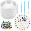 Stepping Stone Kit 24 Pcs Round 12 in - DIY Mosaic Garden Craft