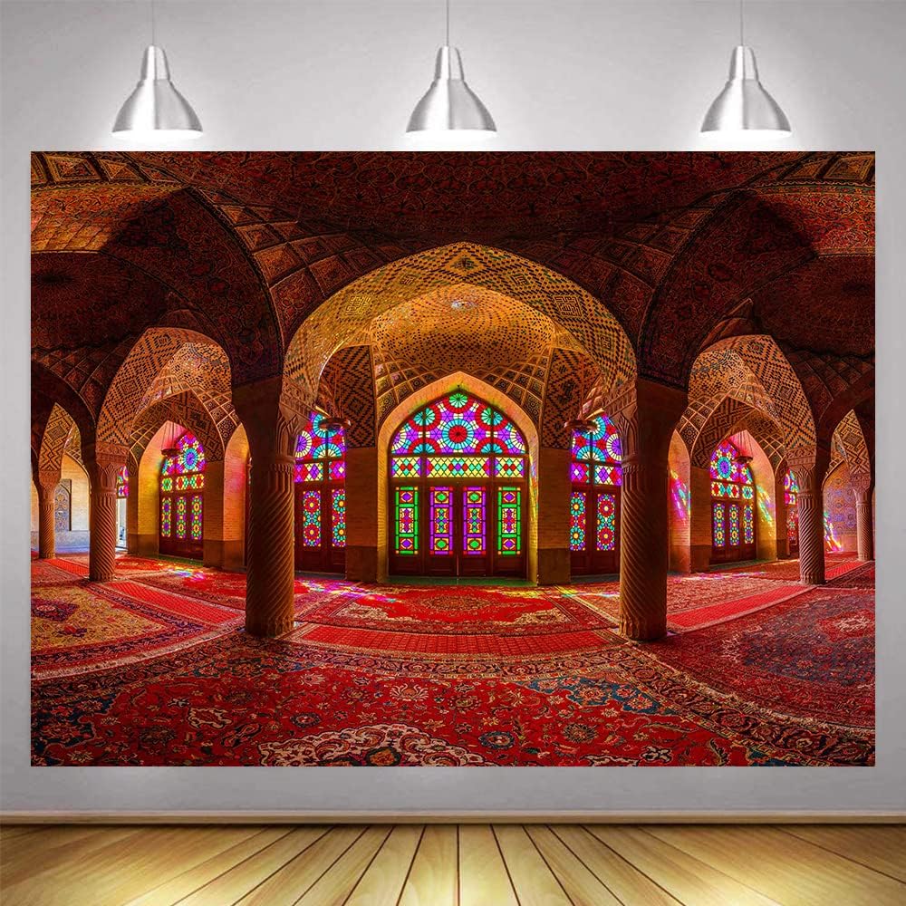 10x7ft Moroccan Backdrop for Dreamy Castle Photography Needs